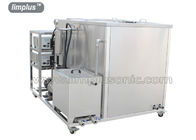 Deux réservoirs LS-7202F décapant ultrasonique de ménage de 135 litres avec le système de Filteration d'huile