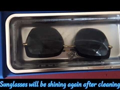 Nettoyeur à ultrasons numérique de table 42kHz 650ml pour bijoux