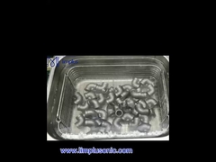 Nettoyeur à ultrasons pour pièces métalliques, pour enlever l'huile et dégraisser